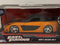 fast and furious hans mazda rx7 1993 orange black 1:32 scale jada 30736