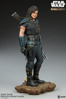 cara dune the mandalorian premium format figure 1:4 scale sideshow ss300789