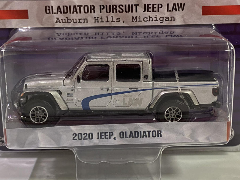 2020 jeep gladiator michigan hot pursuit 1:64 greenlight 42970f