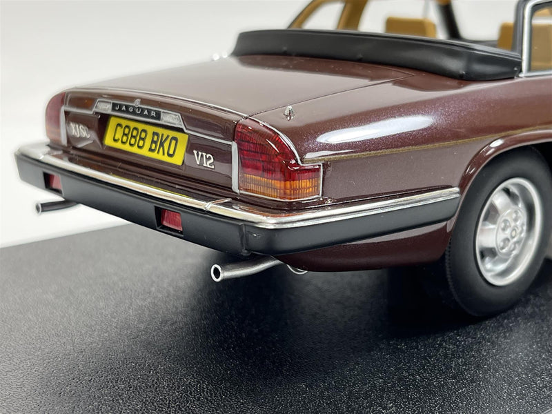 jaguar xj-sc sage metallic claret 1:18 scale cult scale model cml082.1