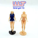 grid girl pit girls track side scenery pit lane unpainted figure gg13