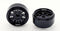 staffs slot cars classic black alloy wheels 15.8 x 8.5mm x 2 staffs 78
