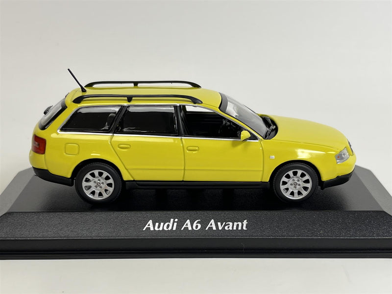 Audi A6 Avant 1997 Yellow 1:43 Scale Maxichamps 940017111