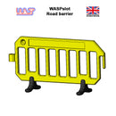 slot car trackside scenery yellow road barriers x 8 1:32 scale wasp