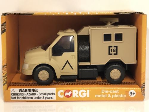 corgi chunkies ch078 military radar truck u.k.diecast and plastic toy