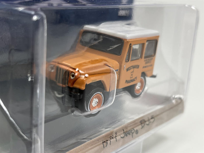 1974 Jeep DJ-5 Blue Collar Collection 1:64 Scale Greenlight 35200