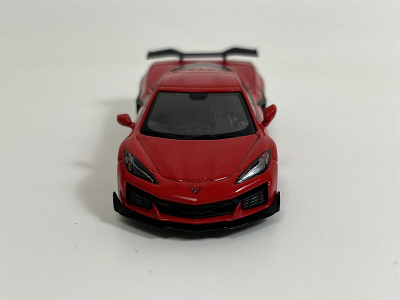 Chevrolet Corvette Z06 Torch Red LHD 1:64 Scale Mini GT MGT00477L