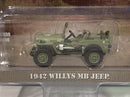 m*a*s*h 4077th 1942 willys mb jeep 1:64 greenlight 44900a