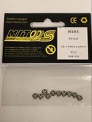 mitoos m381 10 x hex nuts m2.5 din 439 new