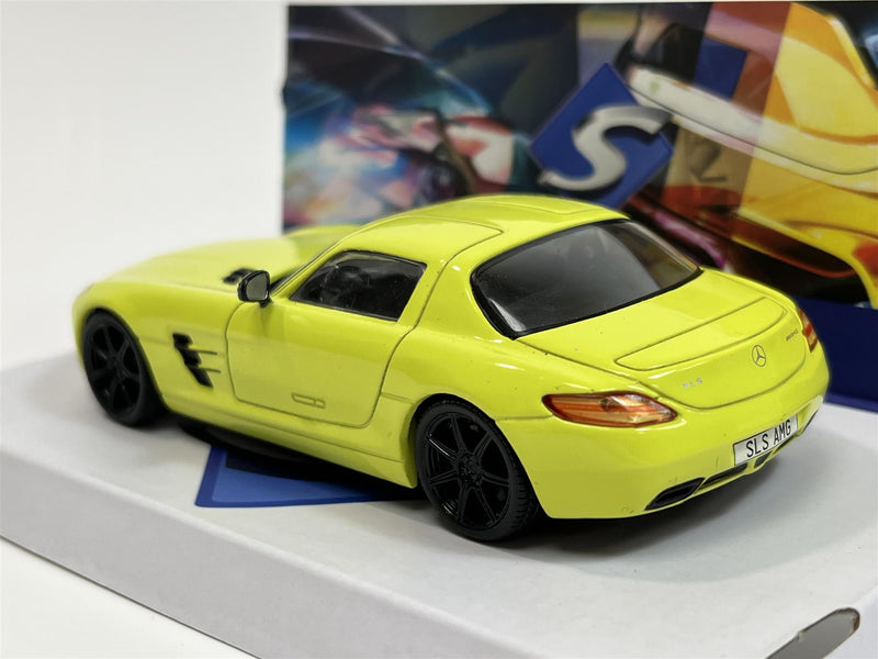 Mercedes Benz SLS AMG Yellow 1:43 Scale Solido 4401100