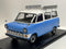 Ford Transit 1965 Blue White with Roof Rack 1:18 Scale KK Scale 180464