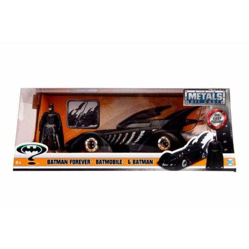 batman forever batmobile and batman 1:24 scale jada 98036