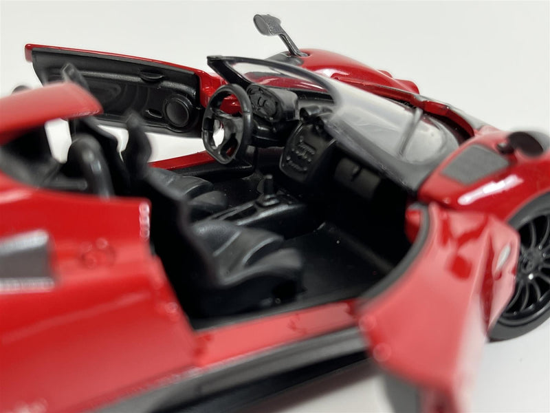 Pagani Zonda HP Barchetta Red LHD 1:36 Pull & Go Tayumo 36120212