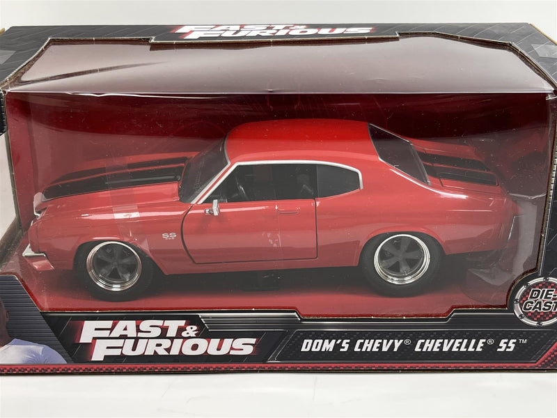 Fast and Furious Doms Chevy Chevelle SS Red 1:24 Scale Jada 97193