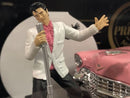 elvis presley 1955 cadillac fleetwood with figure 1:24 scale jada 31007