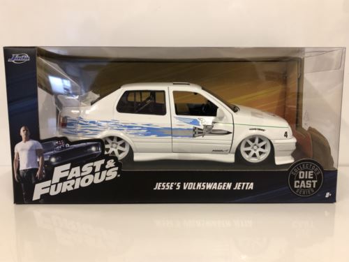 fast and furious jesses 1995 vw jetta a3 1:24 scale jada 99591 new