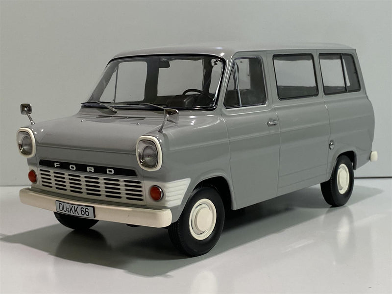 ford transit van 1965 light grey 1:18 scale kk scale 180461