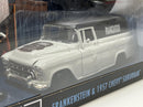 frankenstein figure and 1957 chevy suburban 1:24 jada 253255032