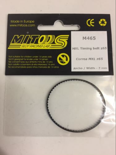 mitoos m465 mxl timing belt z65 tooth width 2mm new