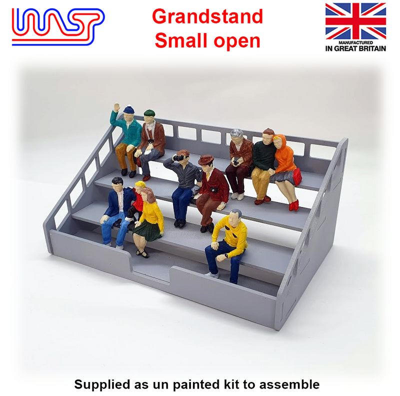 slot car track scenery grandstand open small 1:32 scale new wasp