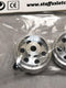 staffs aluminium bullet hole wheels in silver 15.8x10mm staffs29