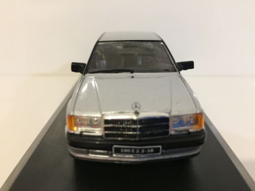 mercedes 190e 2.3 16v 1988 silver whitebox 1:43 scale new