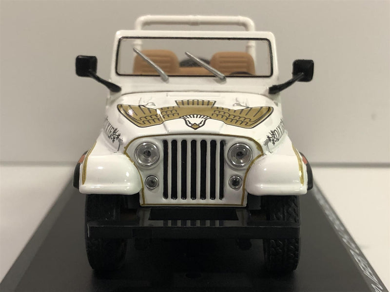 dukes of hazzard dixie 1979 jeep cj-7 golden eagle 1:43 greenlight 86572