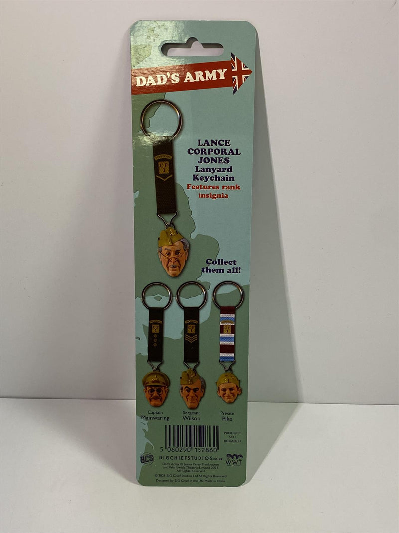 dads army lance corporal jones lanyard keychain gift edition bcda0013