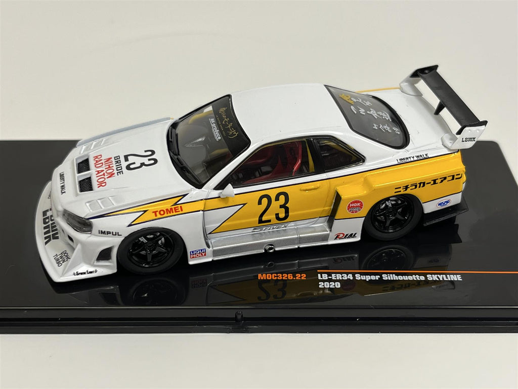 Nissan LB ER34 #23 Super Silhouette Skyline 2020 1:43 Scale IXO