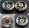 staffs slot cars minilite style alloy wheels 15.8 x 8.5mm x 2 staffs 92