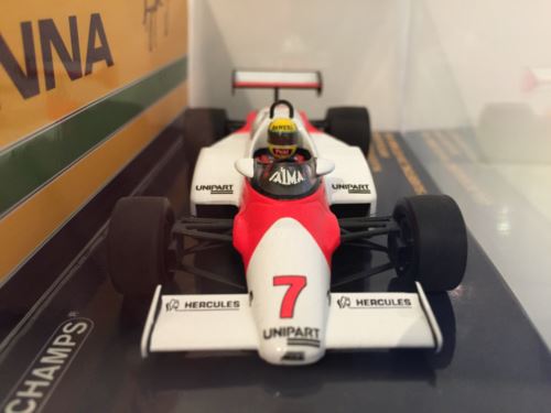 minichamps 540 834307 mclaren ford mp4/1c silverstone test a senna