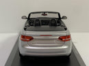 audi a3 cabriolet 2007 silver metallic 1:43 scale maxichamps 940017130