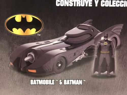 batmobile batman 1989 build and collect 1:24 scale jada 30874