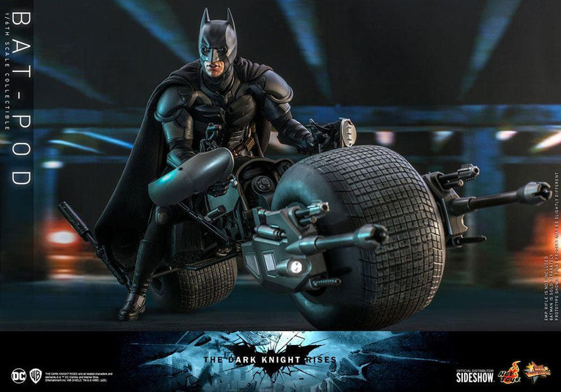 batman the dark knight rises movie masterpiece action figure 1:6 bat-pod 59 cm 907423 hot toys