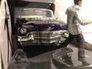 elvis presley figure and 1956 cadillac eldorado 1:24 scale jada 30985