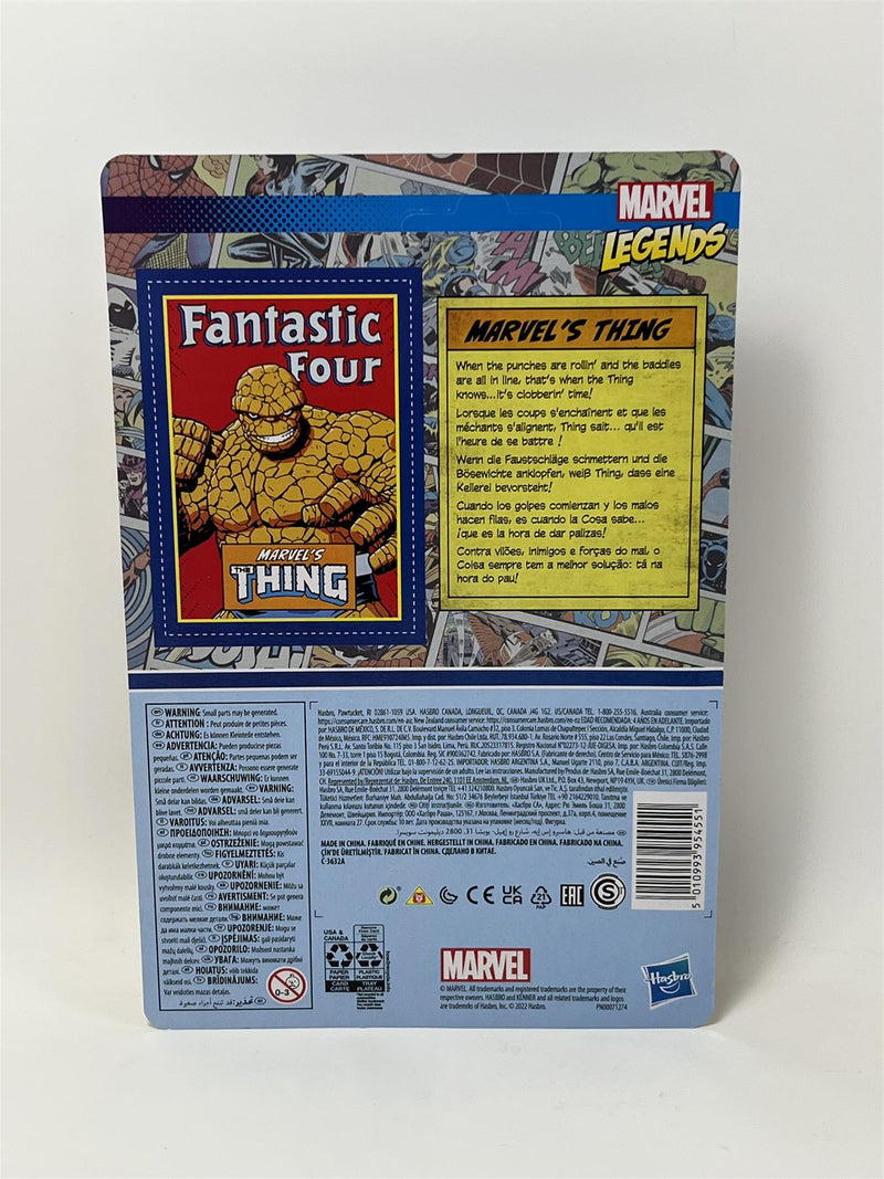 the thing fantastic four marvel legends kenner 3.75 inch hasbro f3817