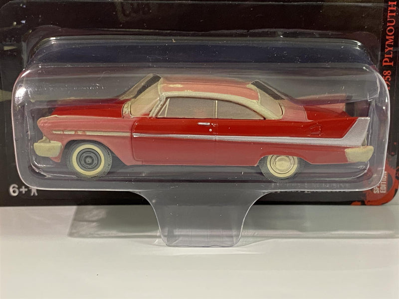 christine 1958 plymouth fury part restored 1:64 auto world awsp039a