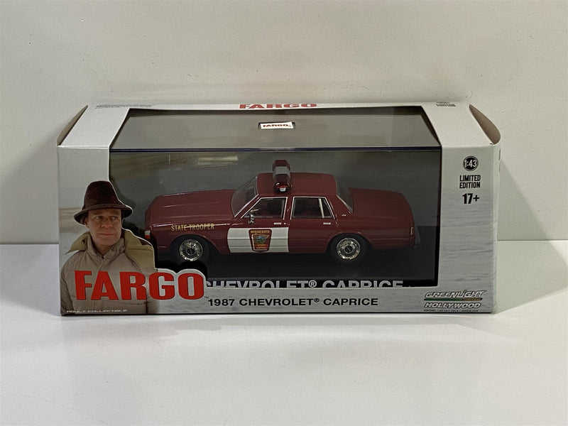 fargo 1987 chevrolet caprice minnesota 1:43 scale greenlight 86610