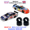 urethane slot car tyres x 4 no 33 scalextric nascar front and rear wasp