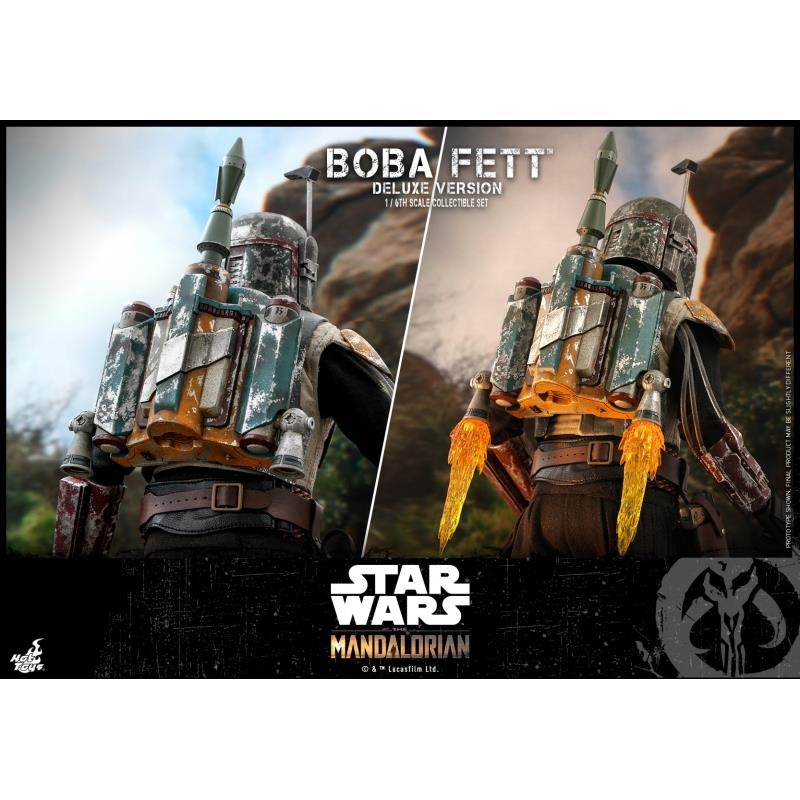 The Mandalorian and Boba Fett Deluxe Edition 1:6 Scale Hot Toys 907747