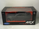 2015 ford mustang gt matt black 1:24 scale welly 24062matt