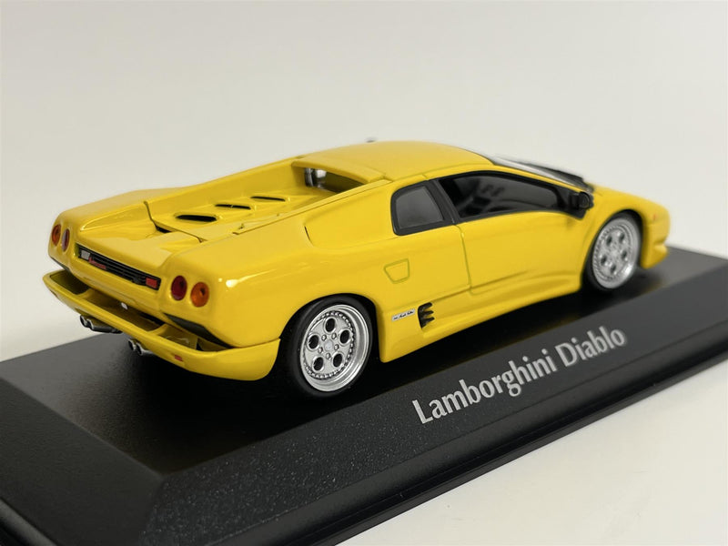 Lamborghini Diablo 1994 Yellow 1:43 Scale Maxichamps 940103571