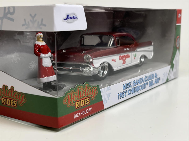 Mrs Santa Claus and Chevrolet Bel Air 1:32 Scale Jada 253253008