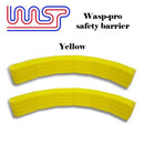 slot car track scenery yellow barriers x 12 1:32 scale new wasp