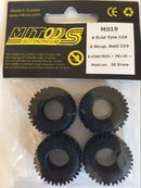 mitoos m019 raid tyres x 4 s19 29 x 10mm  medium 30 shore