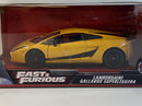 fast and furious lamborghini gallardo superleggera 1:24 jada 3067