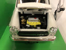 mini cooper 1300 white with union jack roof 1:24 scale welly 22496