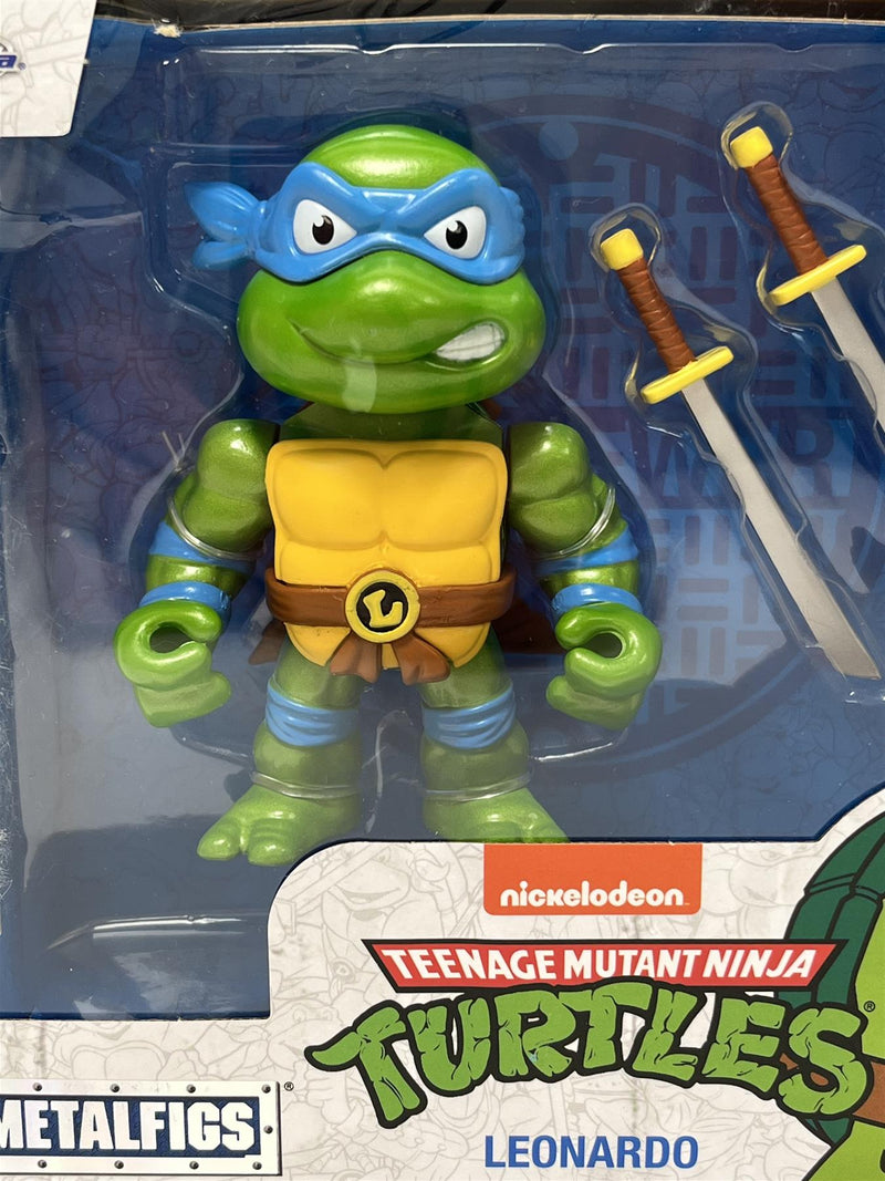 tmnt teenage mutant ninja turtles leonardo 4 inch figure jada 253283000