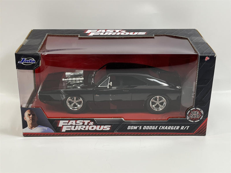 Fast and Furious Doms Dodge Charger R/T Black 1:24 Scale Jada 97605