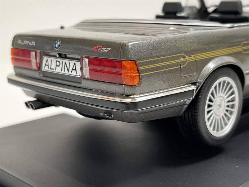 BMW Alpina C2 2.7 Convertible Metallic Grey 1:18 Scale MCG 18384